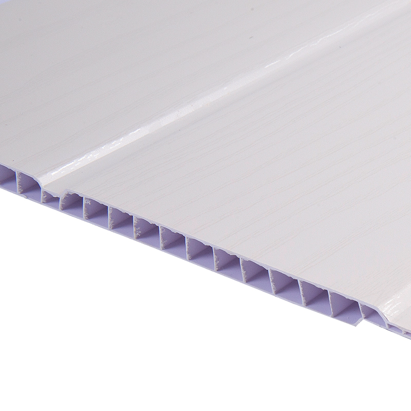 Folhas de revestimento de parede branca painéis de parede de PVC entrelaçados yxpvc208