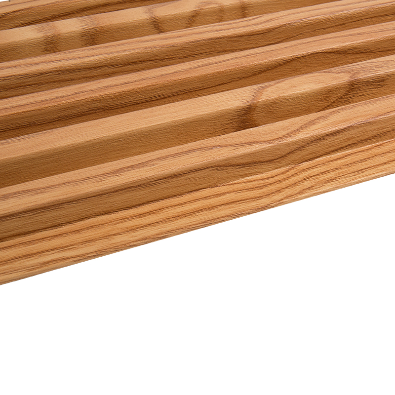 Painel decorativo moderno e ecológico de parede e teto WPC canelado (tamanho da célula 10 * 4.2) YXWPC16018